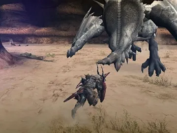 Monster Hunter 2 (Japan) screen shot game playing